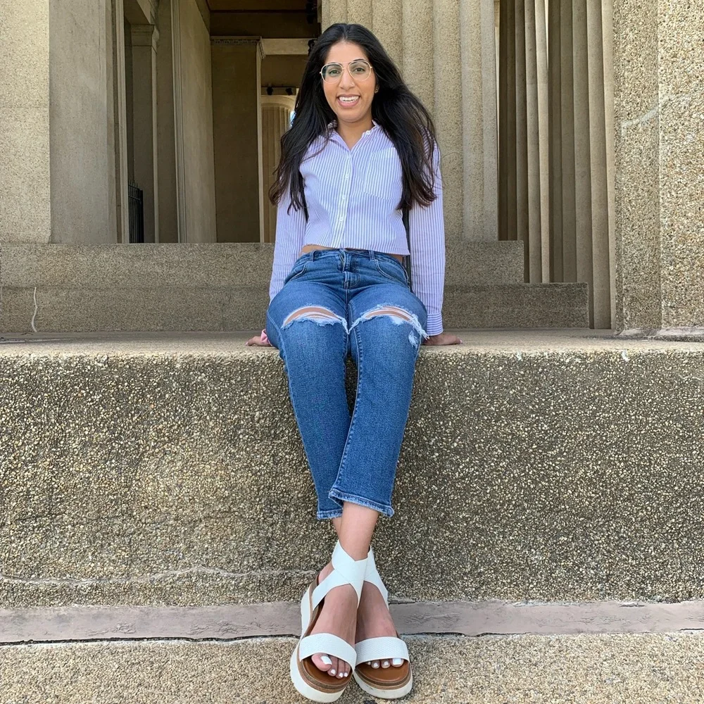 Striped button down - Picture 3 of 3